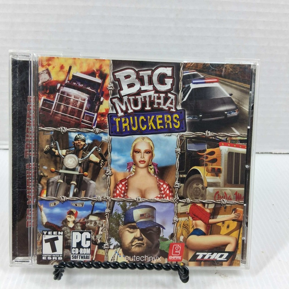 Big Mutha Truckers PC CD-ROM '03 THQ Eutechnyx Windows 98/ME/2000/XP Racing Game